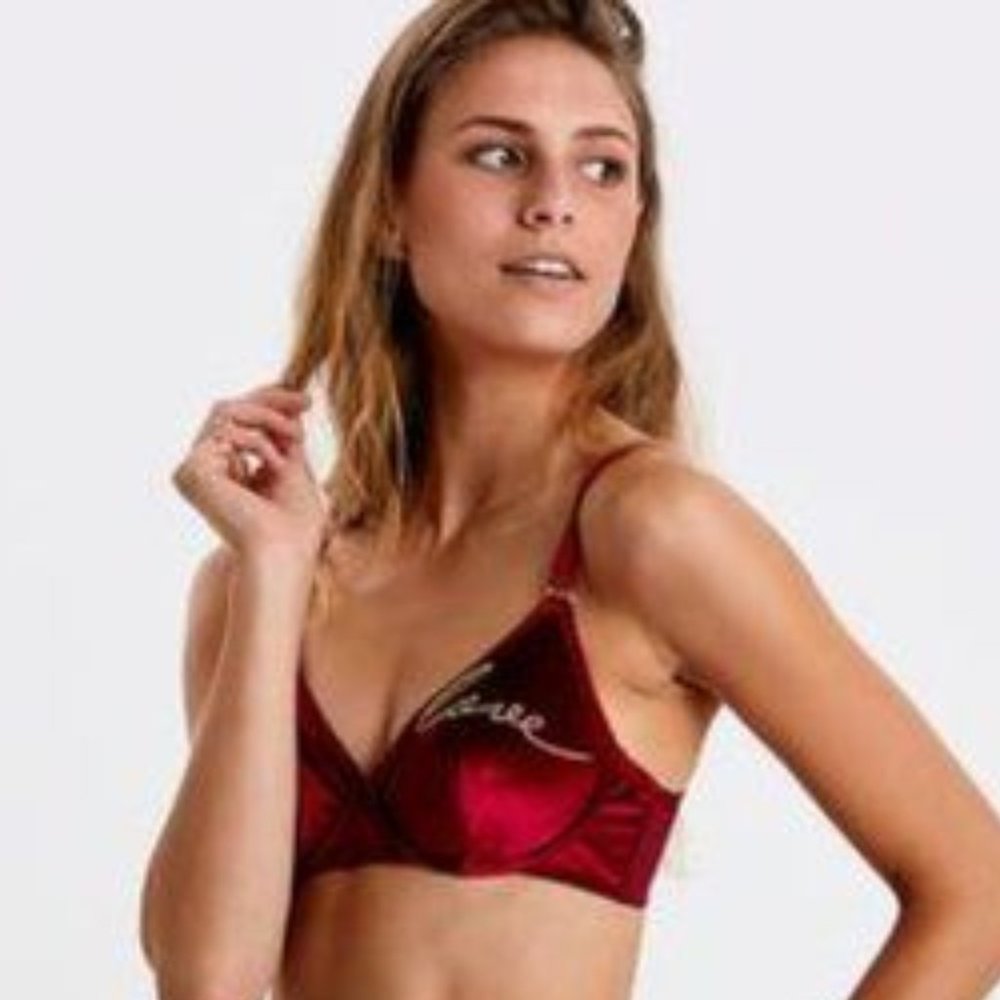 Kisskill "Love" Velvet Bra